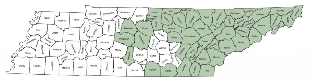 A total of 49 Tennessee counties are in quarantine for Emerald Ash Borer.